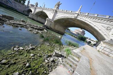 Autorità bacino Tevere: In alcuni punti fiume 1,50 metri sotto media