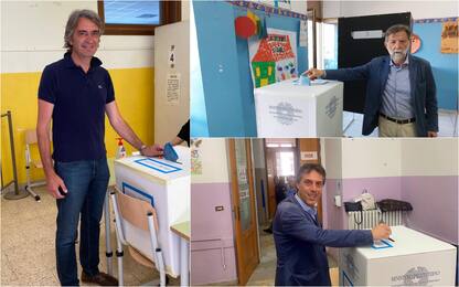 Ballottaggio elezioni comunali, le foto dai seggi