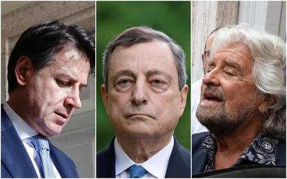 Tensione Governo-M5S: cos’è successo tra Conte, Draghi e Grillo