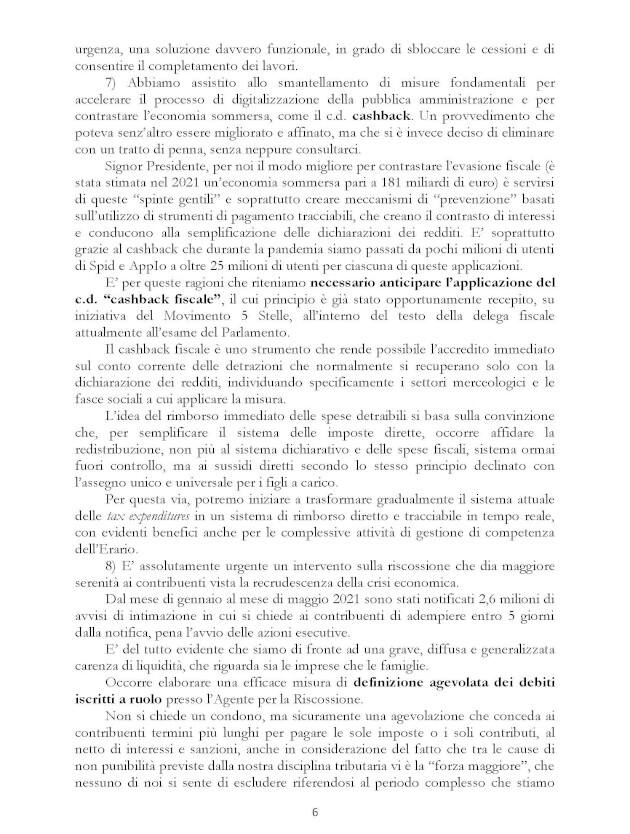 Vertice Draghi-Conte, leader M5s: 'Serve segno discontinuità ...