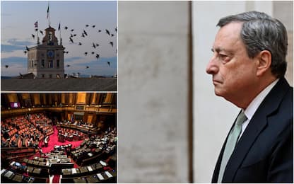 Crisi governo, Mattarella respinge le dimissioni di Draghi