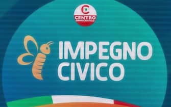 Presentazione del nuovo partito politico   Impegno Civico  , Roma 1 agosto 2022. ANSA/FABIO FRUSTACI