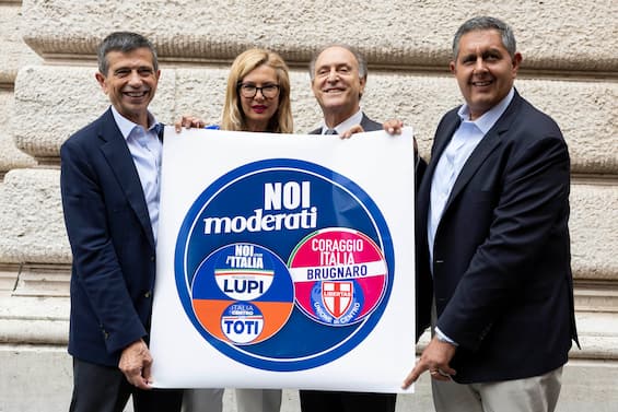 Elections, ‘Noi moderati’ is born: the only center-right centrist list