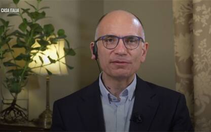 Letta a Sky TG24: "Non possiamo permetterci Draghi in pensione"