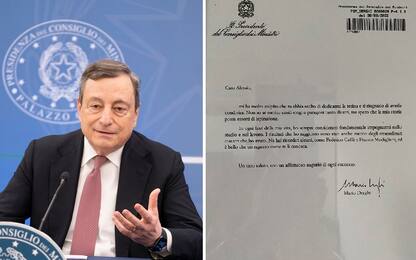 La lettera di Draghi allo studente che gli aveva inviato la tesina