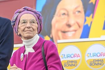 Emma Bonino durante la chiusura della campagna elettorale di +Europa, Roma, 22 settembre 2022.
ANSA/ALESSANDRO DI MEO