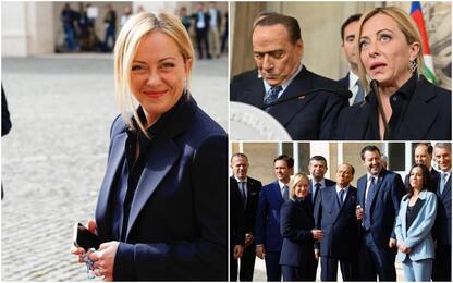 Consultazioni centrodestra, i leader a colloquio con Mattarella. FOTO