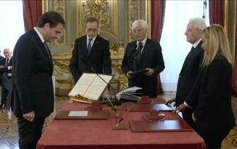 giuramento governo meloni quirinale