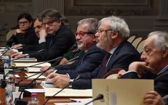 Roberto Maroni, durante l'insediamento della commissione dei 20 sull'autonomia differenziata, Roma 10 dicembre 2019.
ANSA/ALESSANDRO DI MEO