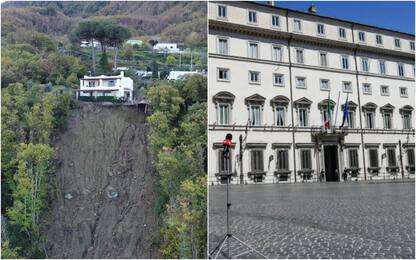 Frana a Ischia, Cdm dichiara stato di emergenza: stanziati 2 milioni