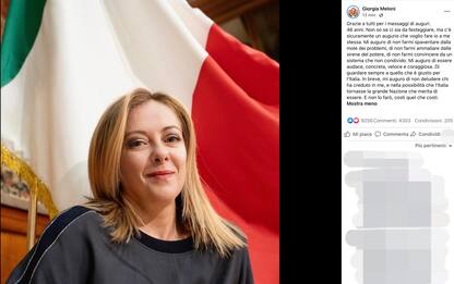 Giorgia Meloni, il premier compie 46 anni: “Grazie per gli auguri”