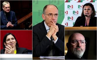 primarie pd enrico letta e i quattro candidati