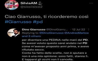 Utente su Twitter Utente su Twitter