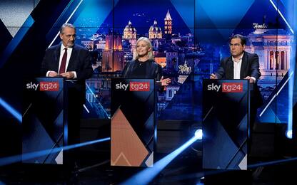 Elezioni Regionali Lazio: confronto tra D'Amato, Rocca, Bianchi. VIDEO