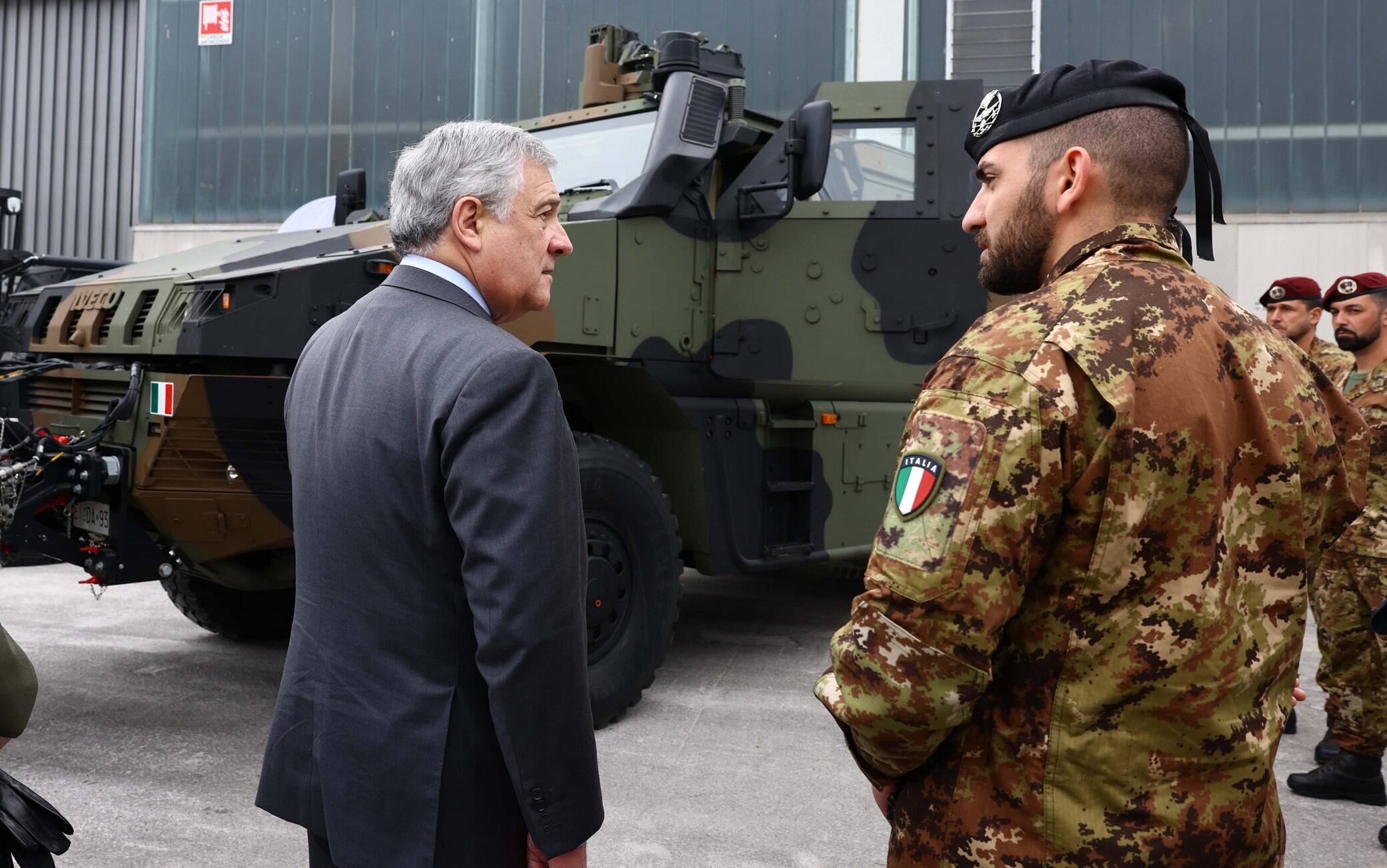 Antonio Tajani al LetExpo alla Fiera di Verona Antonio Tajani al LetExpo