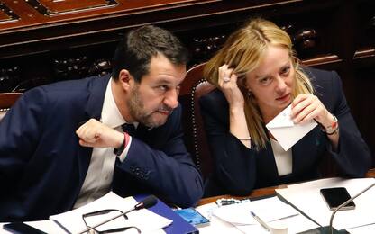 Salvini: “Sanare irregolarità edilizie”. Meloni: “Italia più stabile”