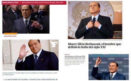 Addio a Berlusconi, la notizia della morte sui media internazionali