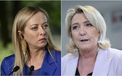 Marine Le Pen a Giorgia Meloni: "Insieme alle Elezioni Europee 2024"