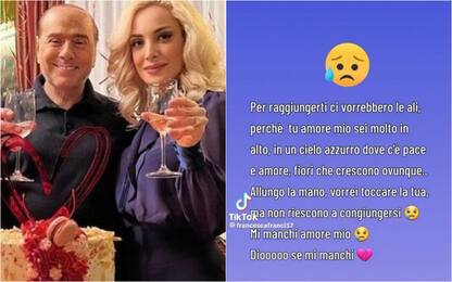 Marta Fascina e il messaggio a Berlusconi: "Mi manchi amore mio"