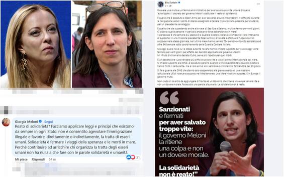 Migrants, Schlein: “Government constitutes a crime of solidarity”.  Meloni: “Let’s apply laws”