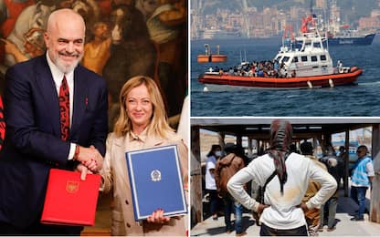 Migranti, oggi in Cdm la ratifica dell’accordo Italia-Albania