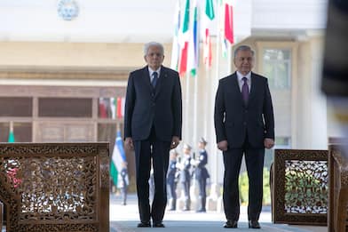 Mattarella in Uzbekistan: "Hamas non rappresenta palestinesi"