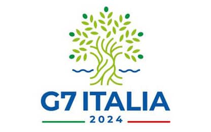Un ulivo con le radici nel mare nel logo del G7 italiano