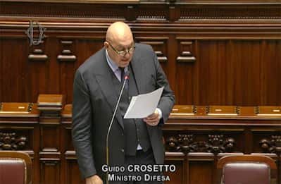 Guerra Ucraina, Crosetto alla Camera: "Italia conferma aiuti militari"