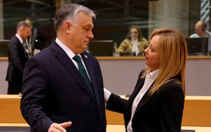 Colloquio tra Meloni e Orban a Bruxelles: tra i temi anche caso Salis 