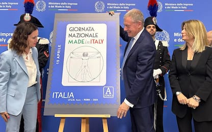 Presentato il francobollo per la Giornata nazionale del Made In Italy