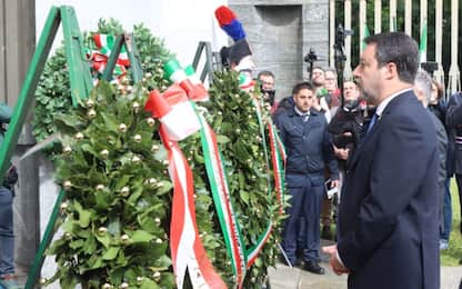 25 Aprile, Salvini: a Roma vergognosa aggressione alla Brigata Ebraica