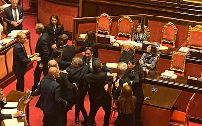 Premierato, rissa sfiorata in Senato tra Menia (FdI) e Croatti (M5S)
