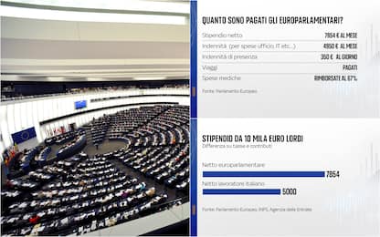 Europee, si eleggono oltre 700 eurodeputati: ecco quanto guadagnano