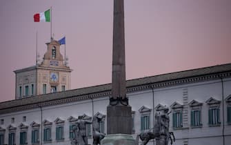 Una veduta esterna del palazzo del Quirinale, Roma, 01 febbraio 2015.
ANSA/ALESSANDRO DI MEO