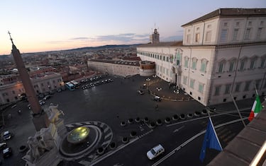 Il palazzo del Quirinale, Roma, 16 dicembre 2021.  ANSA/ETTORE FERRARI
 
