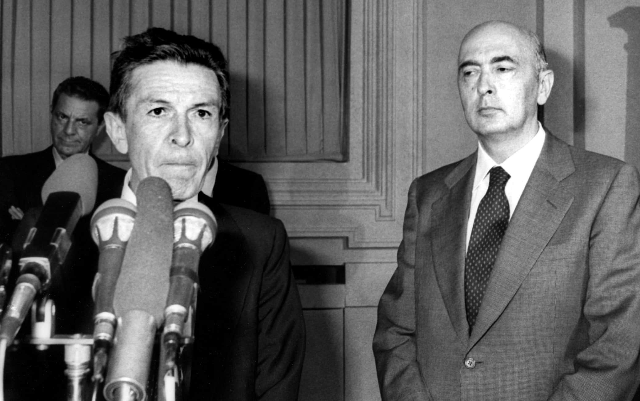 Napolitano insieme a Enrico Berlinguer