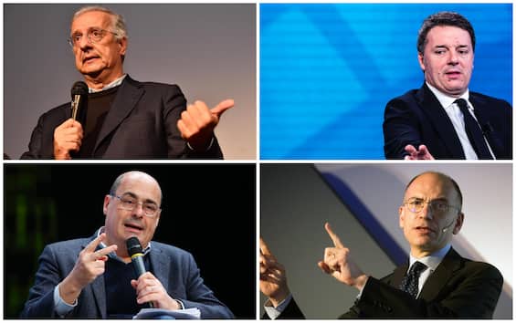 All the secretaries of the Democratic Party from Veltroni to Letta