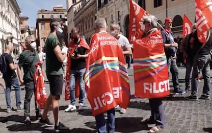 Manifestazioni a Roma e Milano per sollecitare pagamento Cig. VIDEO