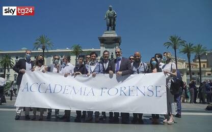 Roma, protesta avvocati davanti alla sede della Cassazione. VIDEO