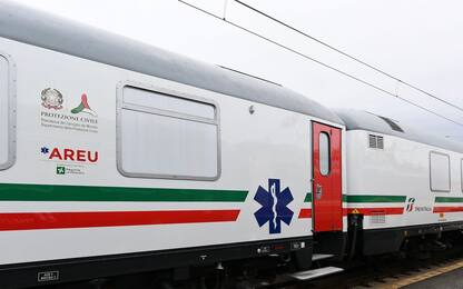 Fs: nasce treno sanitario per trasporto pazienti Covid