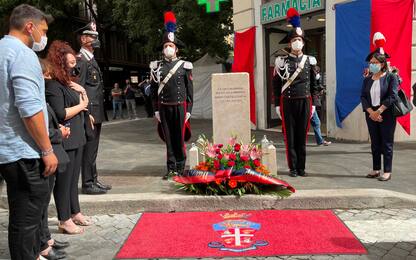 Roma, carabiniere ucciso: una stele per ricordare Mario Cerciello Rega