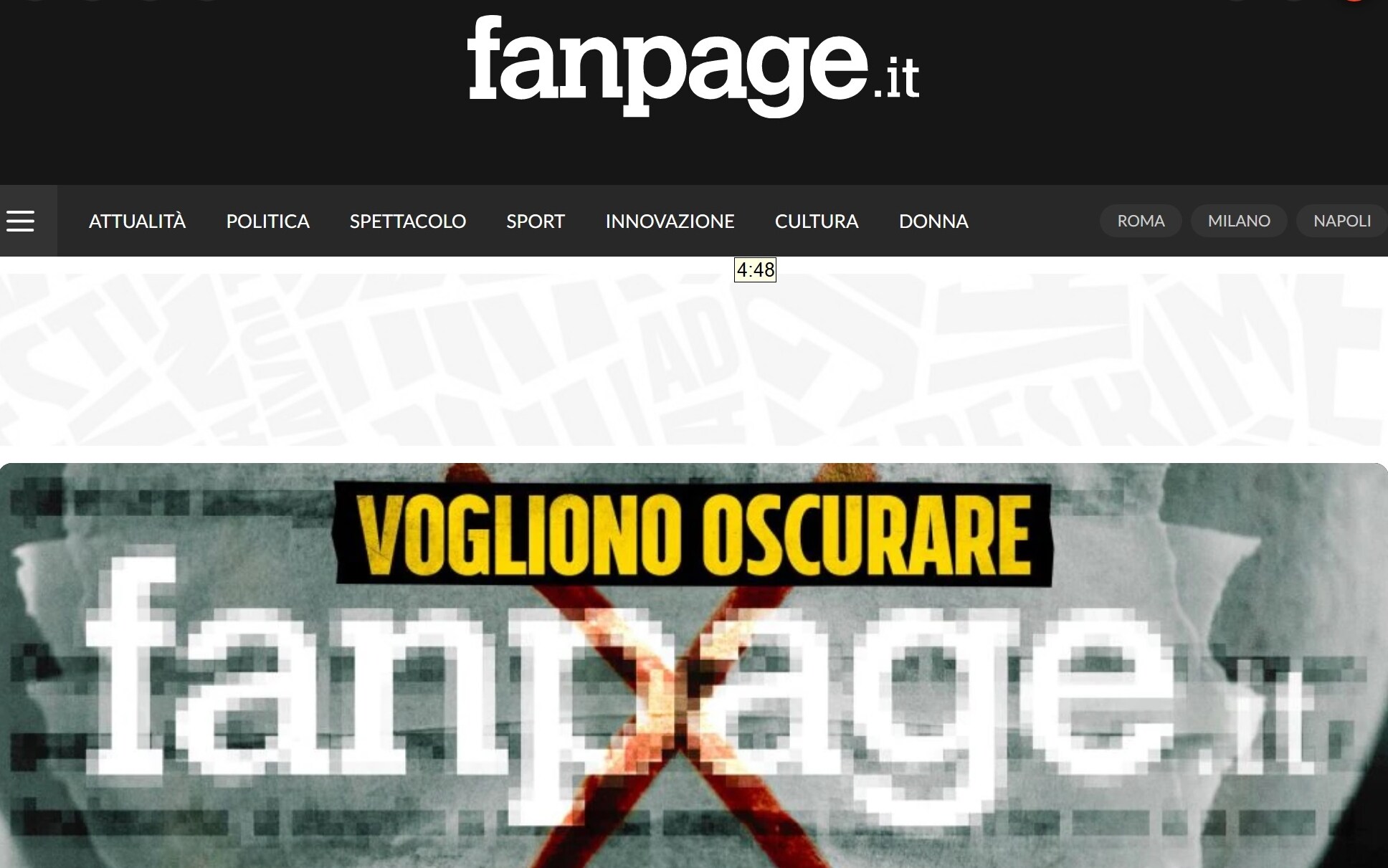 Inchiesta Sulla Lega Fanpage Revocati Sequestro E Oscuramento Sito Sky Tg24