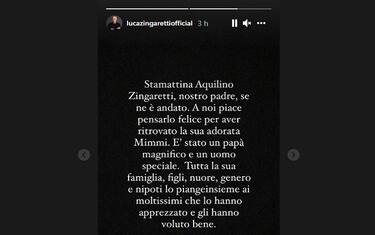È morto Aquilino Zingaretti, il figlio Luca: "Era un uomo speciale"