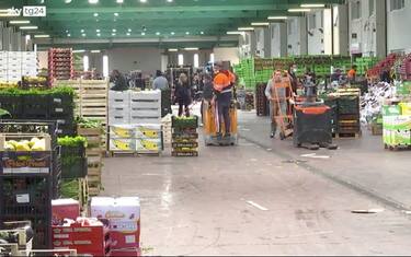 Green pass e vaccino per tutti al centro agroalimentare di Roma. VIDEO