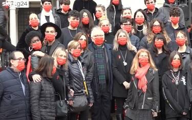 Giornata contro violenza donne: flashmob al Miur con ministro Bianchi