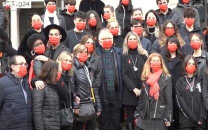 Giornata contro violenza donne: flashmob al Miur con ministro Bianchi