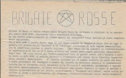 Aldo Moro, volantino Brigate Rosse venduto all'asta per 32 mila euro
