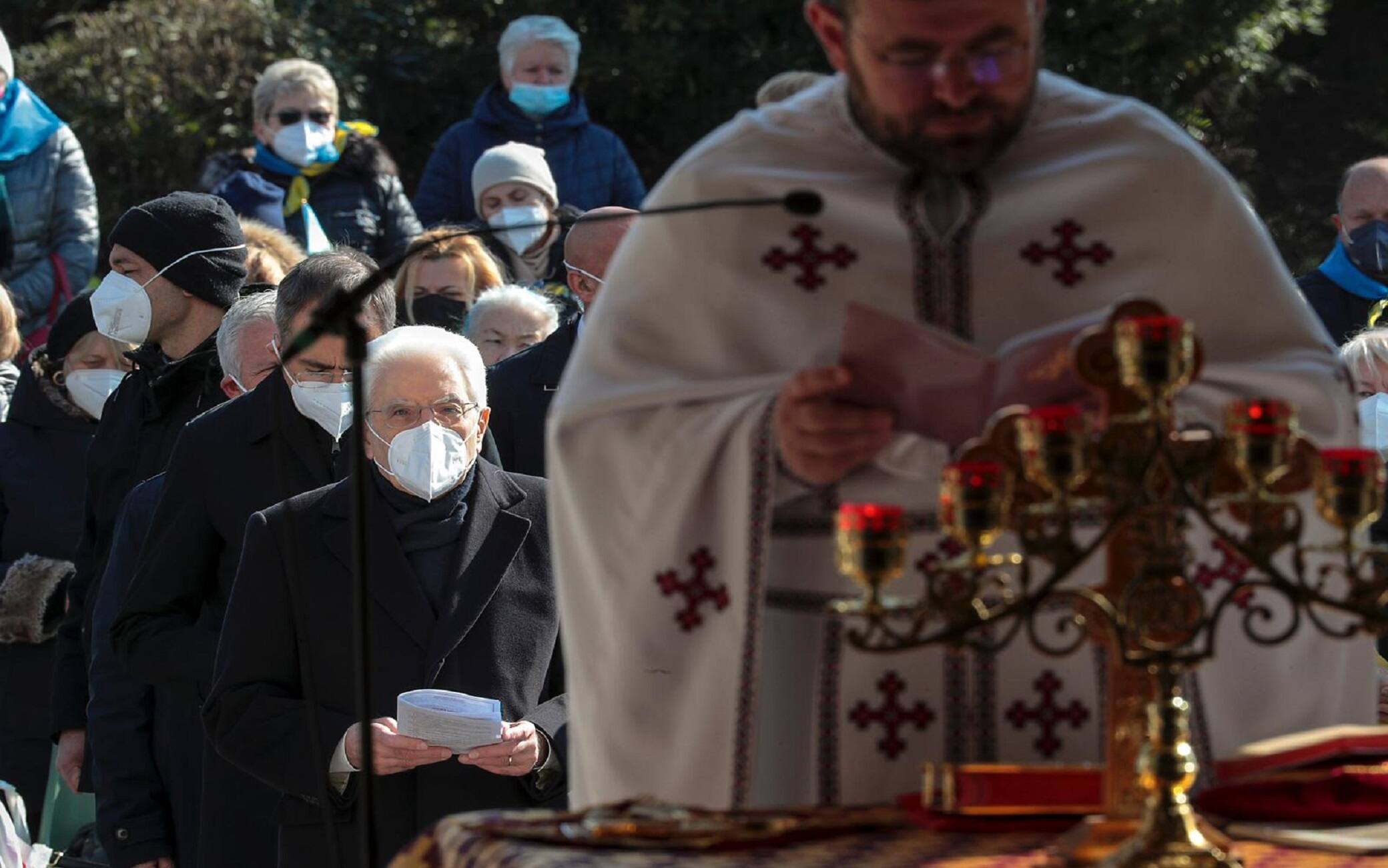 Un momento della celebrazione liturgica