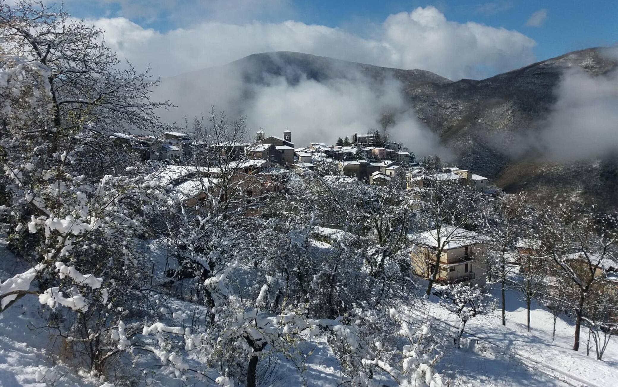Neve in Valle Aniene