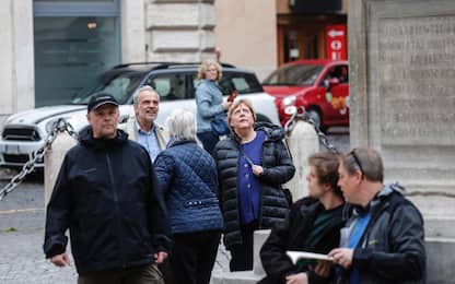 Roma, Angela Merkel turista per le vie del centro storico
